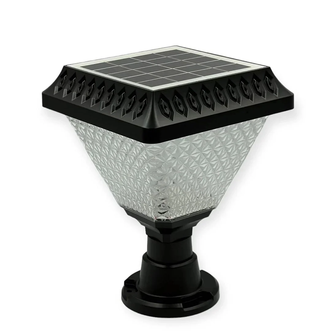 30 Watt Set Üstü Solar Güneş Enerjili Bahçe Aydınlatma Armatürü Solar Led Aydınlatma - Thumbnail